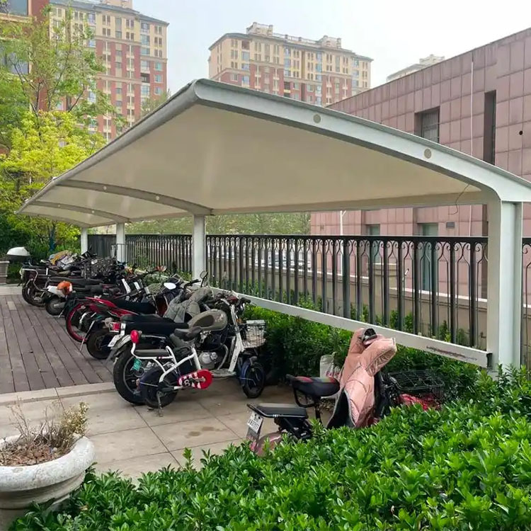 颍上县膜结构电动车棚